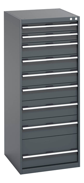 Bott Cubio Drawer Cabinet With 9 Drawers (WxDxH: 650x750x1600mm) - Part No:40027045