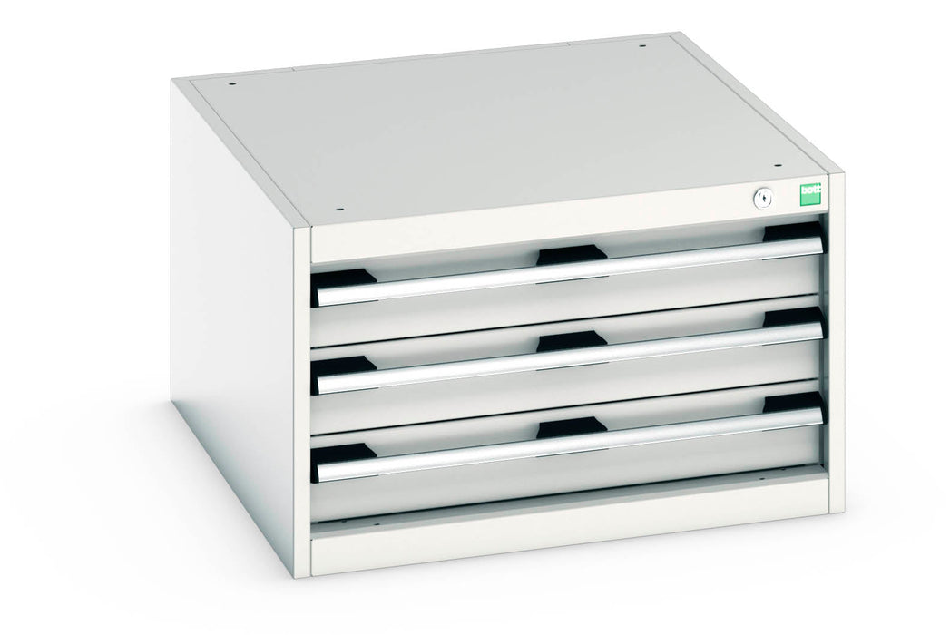 Bott Cubio Drawer Cabinet With 3 Drawers (WxDxH: 650x750x400mm) - Part No:40027096