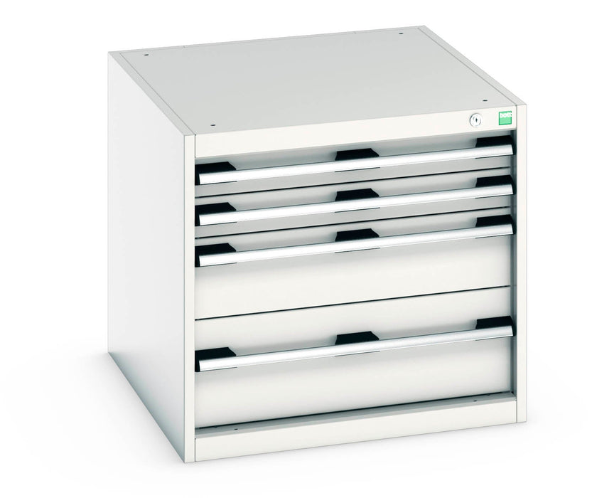 Bott Cubio Drawer Cabinet With 4 Drawers (WxDxH: 650x750x600mm) - Part No:40027100