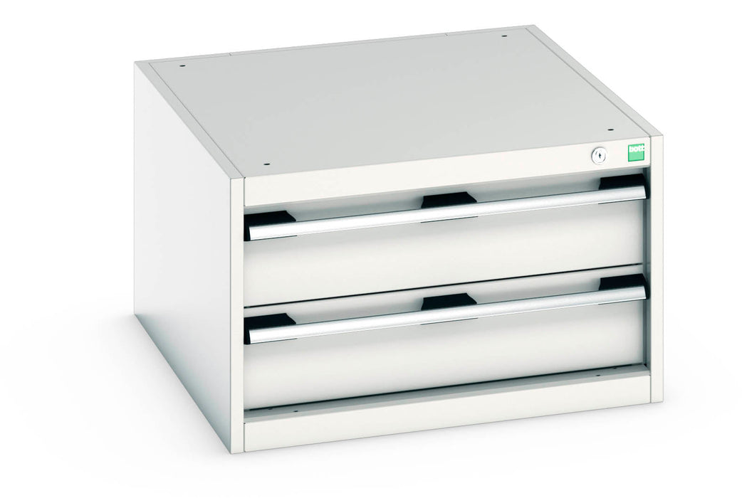 Bott Cubio Drawer Cabinet With 2 Drawers (WxDxH: 650x750x400mm) - Part No:40027108