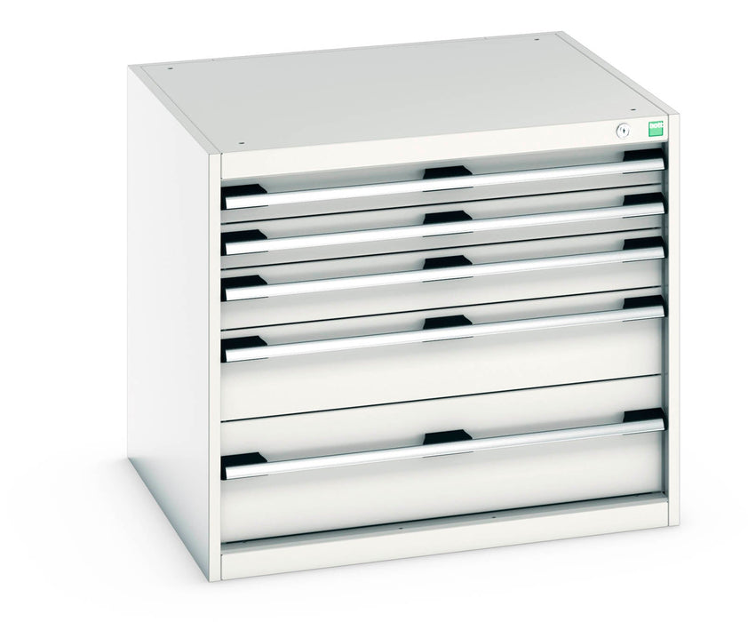 Bott Cubio Drawer Cabinet With 5 Drawers (WxDxH: 800x750x700mm) - Part No:40028005