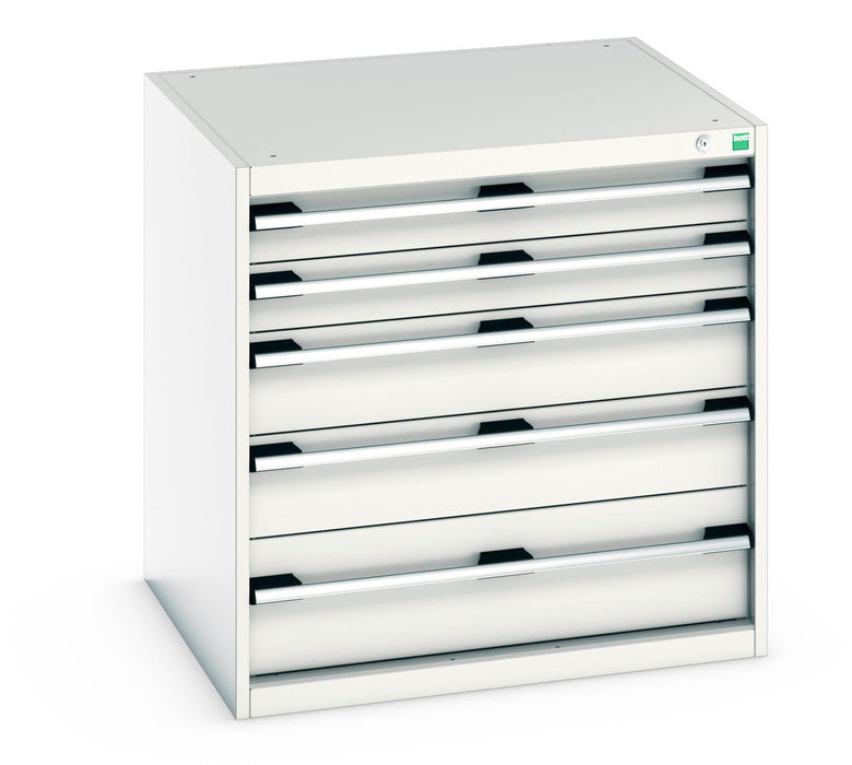 Bott Cubio Drawer Cabinet With 5 Drawers (200Kg) (WxDxH: 800x750x800mm) - Part No:40028012