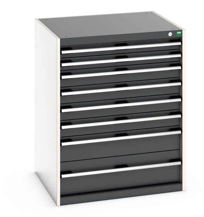 Bott Cubio Drawer Cabinet With 8 Drawers (WxDxH: 800x750x1000mm) - Part No:40028029