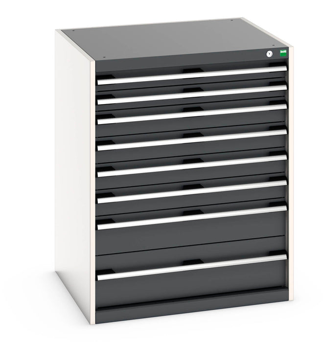 Bott Cubio Drawer Cabinet With 8 Drawers (200Kg) (WxDxH: 800x750x1000mm) - Part No:40028030