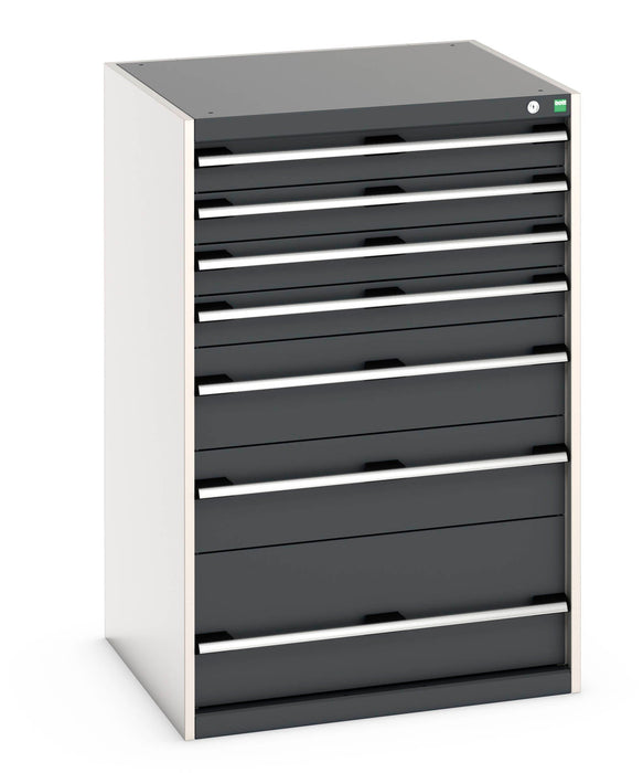 Bott Cubio Drawer Cabinet With 7 Drawers (WxDxH: 800x750x1200mm) - Part No:40028031