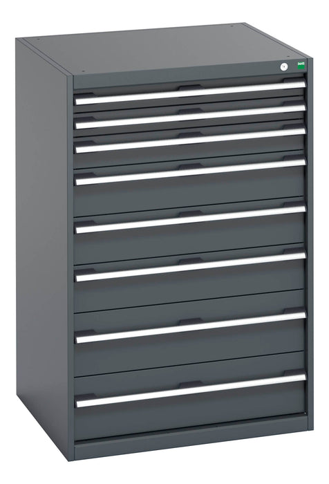 Bott Cubio Drawer Cabinet With 8 Drawers (200Kg) (WxDxH: 800x750x1200mm) - Part No:40028034