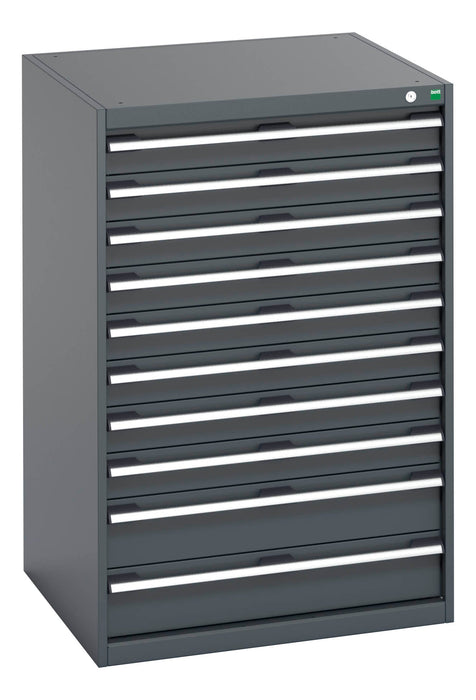 Bott Cubio Drawer Cabinet With 10 Drawers (WxDxH: 800x750x1200mm) - Part No:40028037