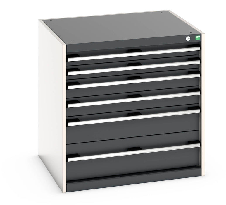 Bott Cubio Drawer Cabinet With 6 Drawers (200Kg) (WxDxH: 800x750x800mm) - Part No:40028088
