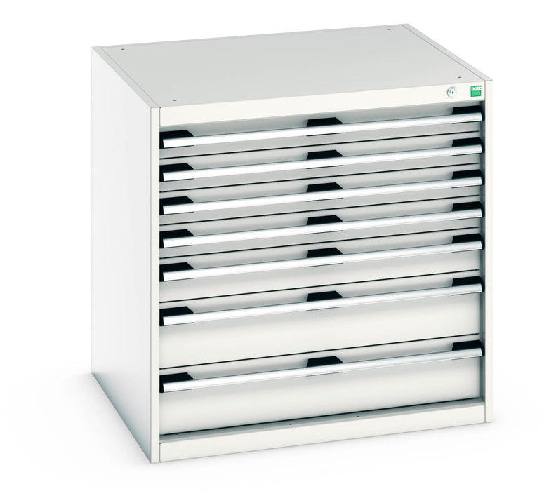 Bott Cubio Drawer Cabinet With 7 Drawers (WxDxH: 800x750x800mm) - Part No:40028100