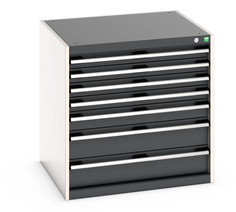 Bott Cubio Drawer Cabinet With 7 Drawers (WxDxH: 800x750x800mm) - Part No:40028100