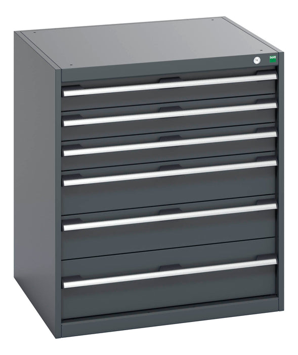 Bott Cubio Drawer Cabinet With 6 Drawers (200Kg) (WxDxH: 800x750x900mm) - Part No:40028116