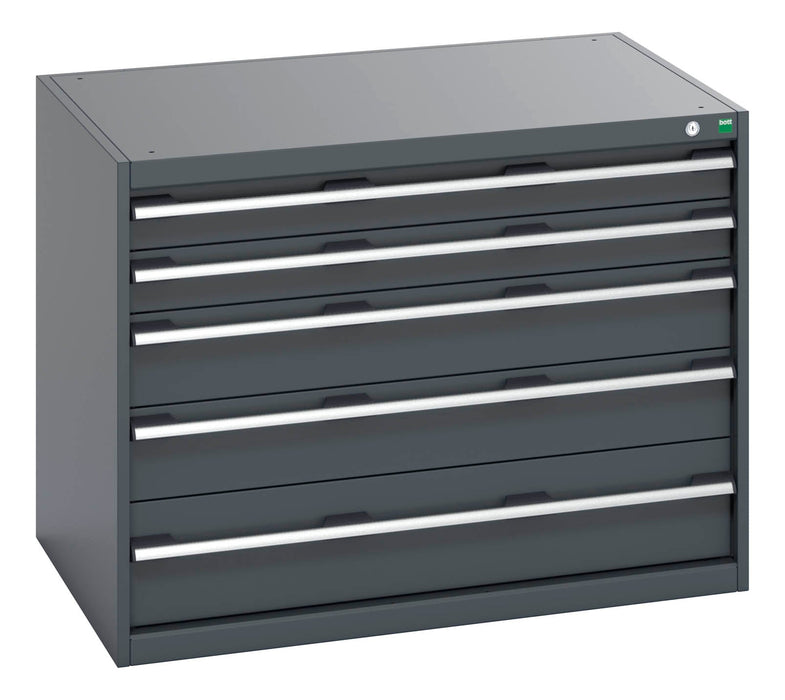 Bott Cubio Drawer Cabinet With 5 Drawers (WxDxH: 1050x750x800mm) - Part No:40029009