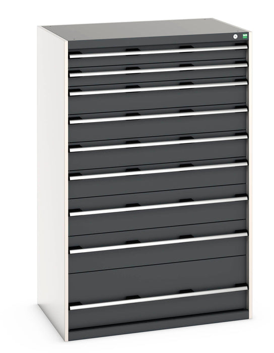 Bott Cubio Drawer Cabinet With 9 Drawers (WxDxH: 1050x750x1600mm) - Part No:40029035