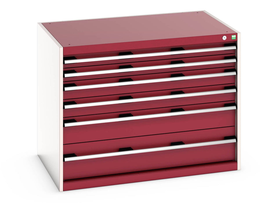Bott Cubio Drawer Cabinet With 6 Drawers (WxDxH: 1050x750x800mm) - Part No:40029085