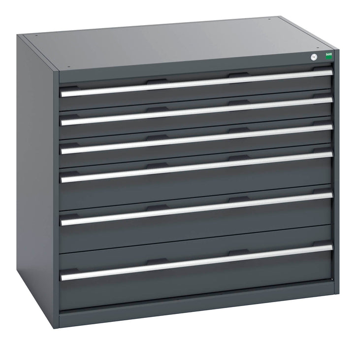 Bott Cubio Drawer Cabinet With 6 Drawers (WxDxH: 1050x750x900mm) - Part No:40029103