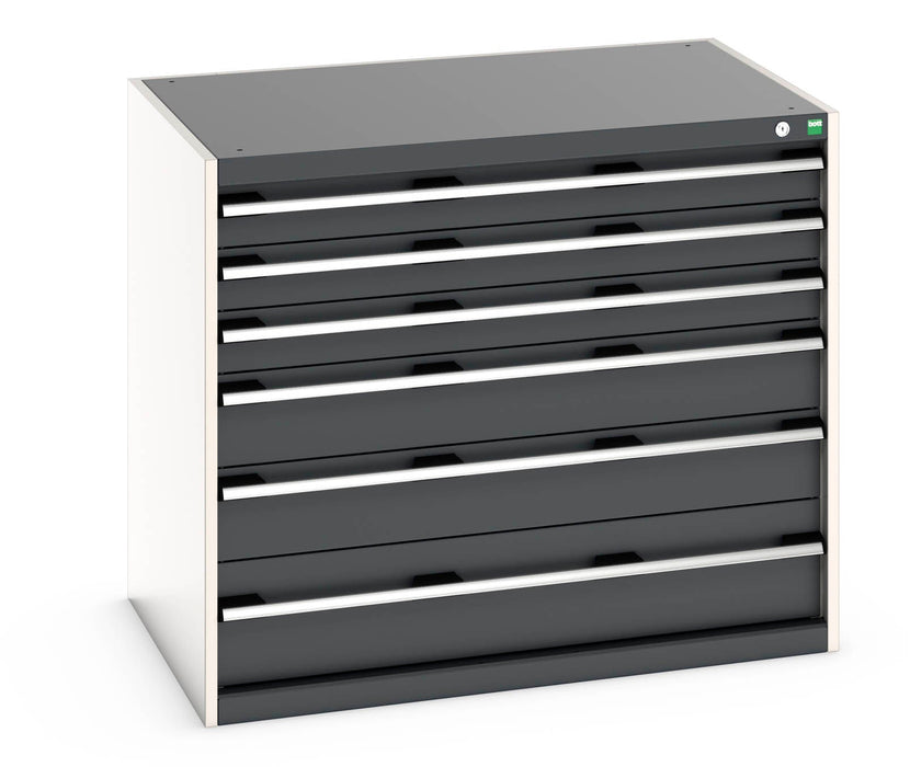 Bott Cubio Drawer Cabinet With 6 Drawers (200Kg) (WxDxH: 1050x750x900mm) - Part No:40029104