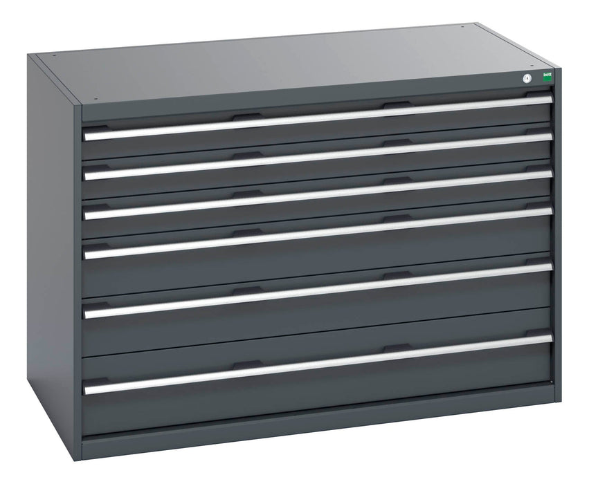 Bott Cubio Drawer Cabinet With 6 Drawers (WxDxH: 1300x750x900mm) - Part No:40030085