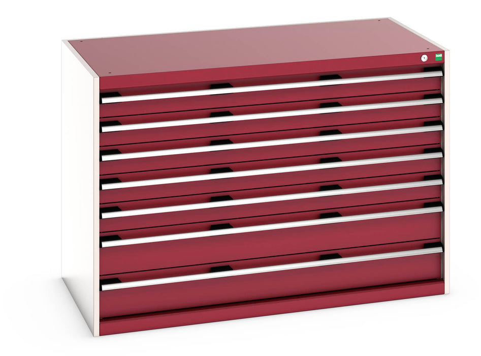 Bott Cubio Drawer Cabinet With 7 Drawers (WxDxH: 1300x750x900mm) - Part No:40030087