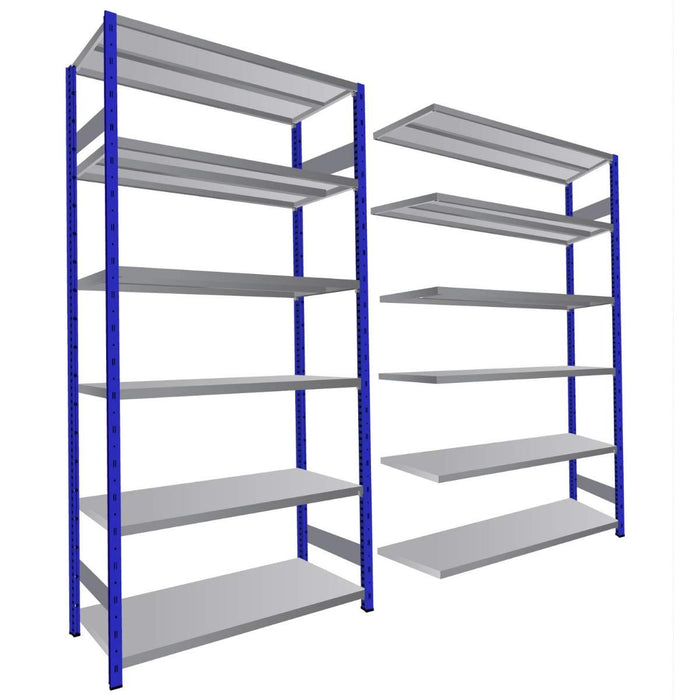 SAC Expo 4 Starter Bay with 2 x Frames, 11 x Shelves & 32 x Shelf Trays - Height: 2000mm