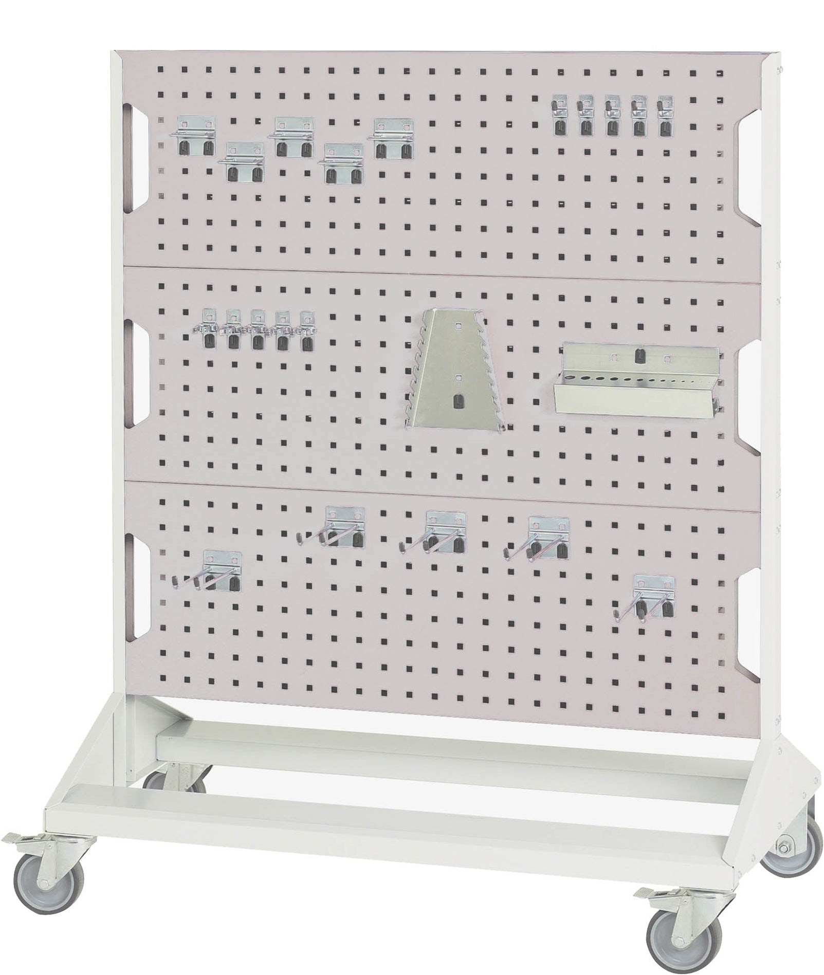 Bott Perfo Panel Trolley Double Sided & Hooks With 6 Panels, 40 Piece ...