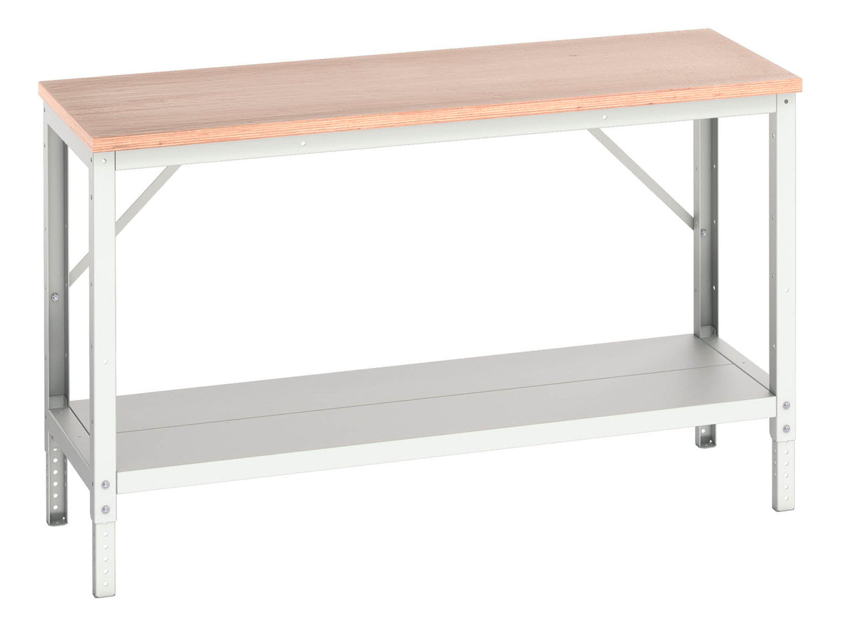Bott Verso Adjustable Height Framework Bench With Full Depth Base Shel ...