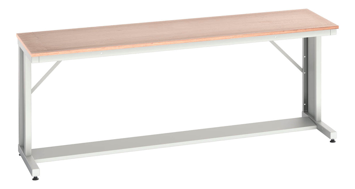 Multiplex Work Top Bott Verso Cantilever Bench With Multiplex Worktop (WxDxH: 2000x600x78 ...