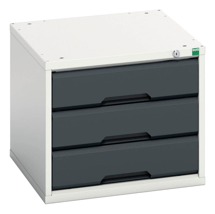 Bott Verso Drawer Cabinet With 3 Drawers (WxDxH: 525x550x450mm) - Part No:16925001