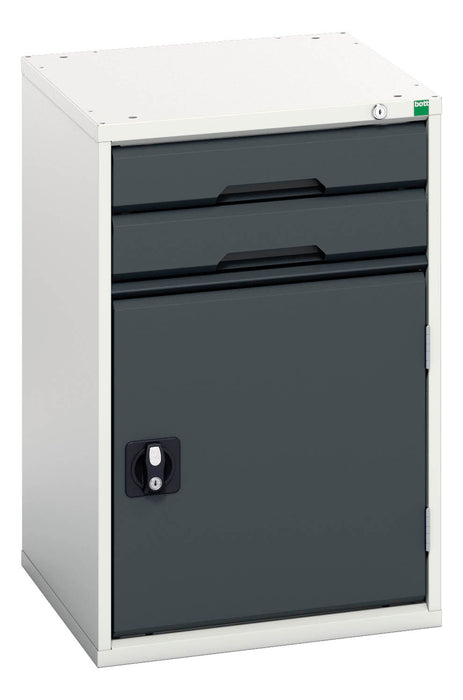 Bott Verso Drawer-Door Cabinet With 2 Drawers / Cupboard (WxDxH: 525x550x800mm) - Part No:16925016