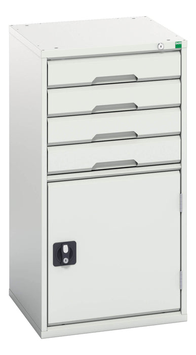 Bott Verso Drawer-Door Cabinet With 4 Drawers / Cupboard (WxDxH: 525x550x1000mm) - Part No:16925065