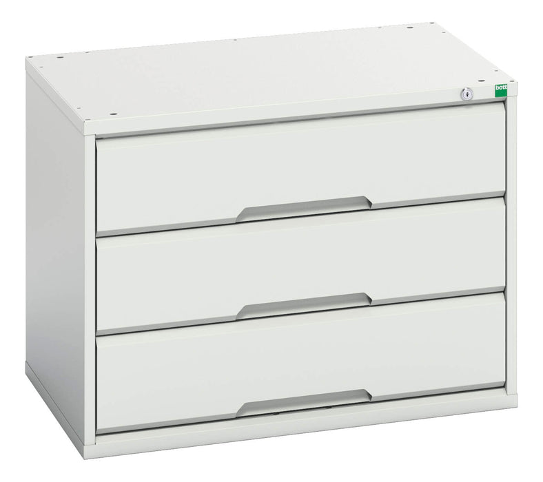 Bott Verso Drawer Cabinet With 3 Drawers (WxDxH: 800x550x600mm) - Part No:16925103