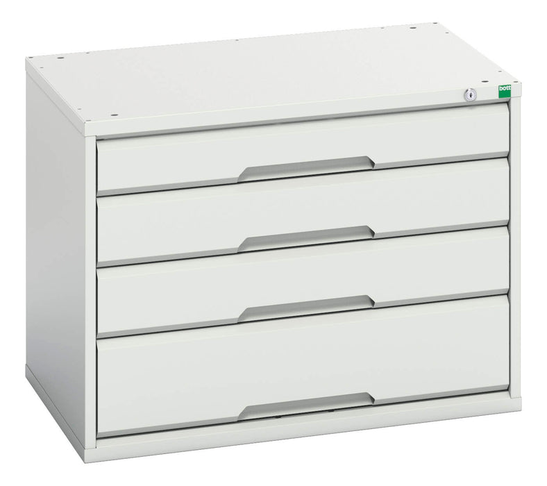 Bott Verso Drawer Cabinet With 4 Drawers (WxDxH: 800x550x600mm) - Part No:16925104