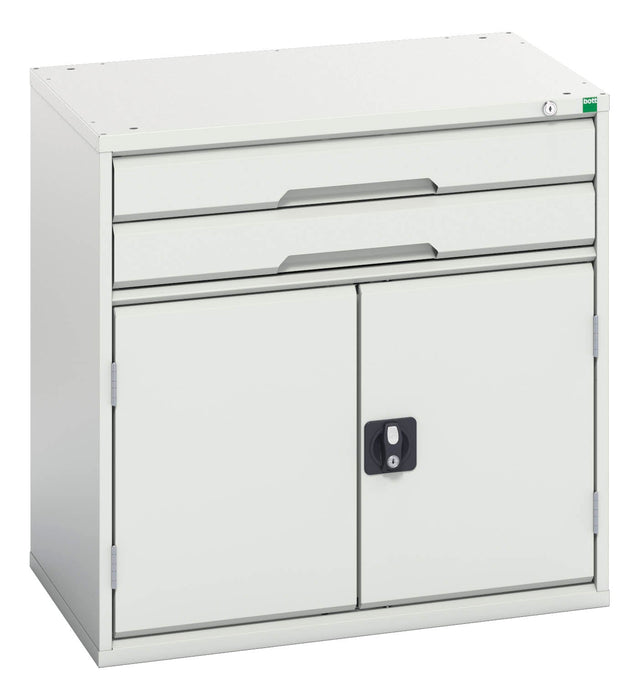 Bott Verso Drawer-Door Cabinet With 2 Drawers / Cupboard (WxDxH: 800x550x800mm) - Part No:16925116