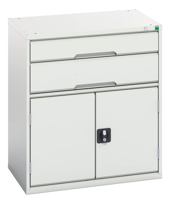 Bott Verso Drawer-Door Cabinet With 2 Drawers / Cupboard (WxDxH: 800x550x900mm) - Part No:16925137