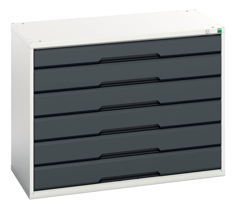 Bott Verso Drawer Cabinet With 6 Drawers (WxDxH: 1050x550x800mm) - Part No:16925214