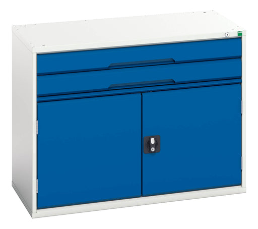 Verso Drawer-Door Cabinet With 2 Drawers / Cupboard (WxDxH: 1050x550x800mm) - Part No:16925216