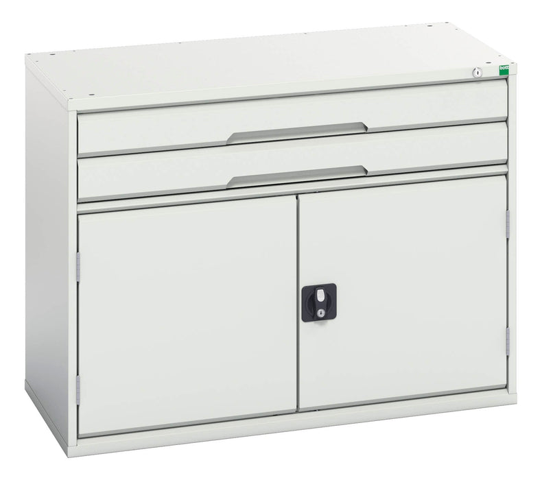 Bott Verso Drawer-Door Cabinet With 2 Drawers / Cupboard (WxDxH: 1050x550x800mm) - Part No:16925216