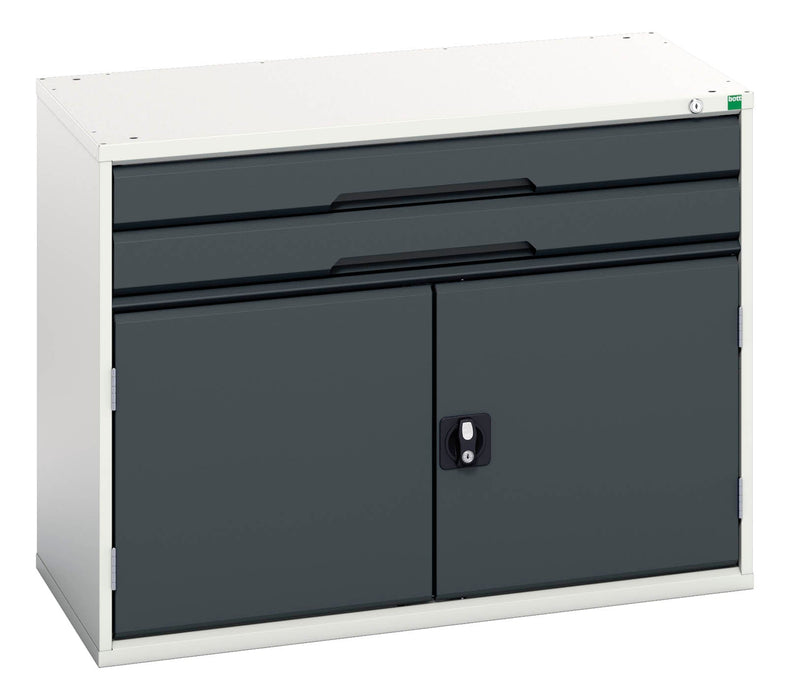 Bott Verso Drawer-Door Cabinet With 2 Drawers / Cupboard (WxDxH: 1050x550x800mm) - Part No:16925216