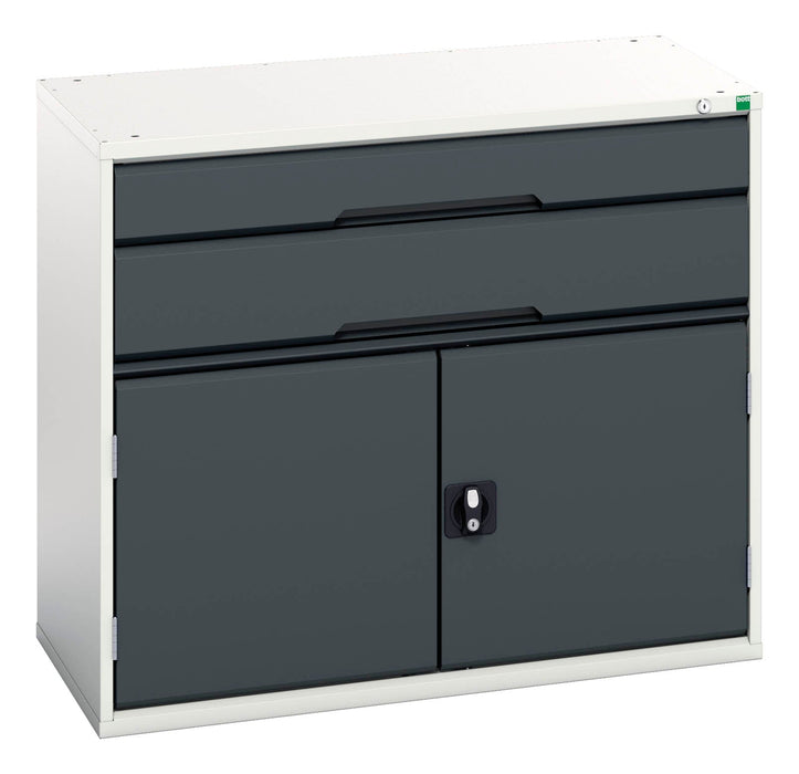 Bott Verso Drawer-Door Cabinet With 2 Drawers / Cupboard (WxDxH: 1050x550x900mm) - Part No:16925237