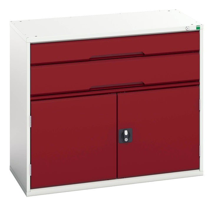Bott Verso Drawer-Door Cabinet With 2 Drawers / Cupboard (WxDxH: 1050x550x900mm) - Part No:16925237