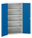 Verso Shelf Cupboard With 4 Shelves (WxDxH: 1050x550x2000mm) - Part No:16926267