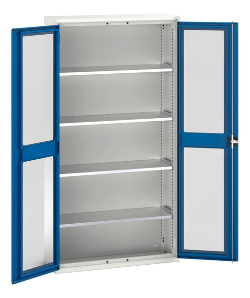 Verso Window Door Cupboard With 4 Shelves (WxDxH: 1050x350x2000mm) - Part No:16926273
