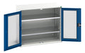 Verso Window Door Cupboard With 2 Shelves (WxDxH: 1050x550x900mm) - Part No:16926275