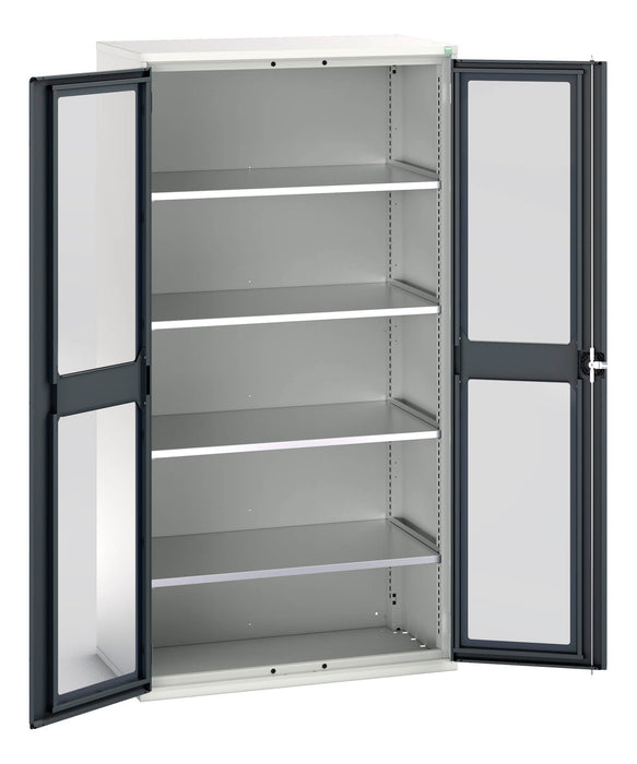 Bott Verso Window Door Cupboard With 4 Shelves (WxDxH: 1050x550x2000mm) - Part No:16926277
