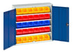 Verso Bin Cupboard With 4 Shelves, 30 Bins (WxDxH: 1050x350x1000mm) - Part No:16926500
