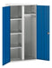 Verso Kitted Cupboard With 4 Shelves, 1 Rail (WxDxH: 1050x550x2000mm) - Part No:16926579
