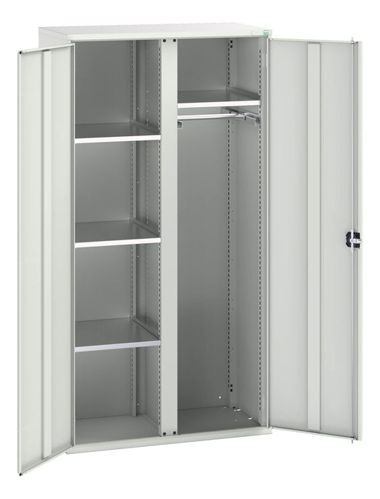 Bott Verso Kitted Cupboard With 4 Shelves, 1 Rail (WxDxH: 1050x550x2000mm) - Part No:16926579