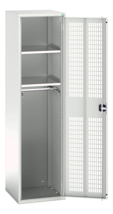 Bott Verso Ventilated Door Kitted Cupboard With 2 Shelves, 1 Rail (WxDxH: 525x550x2000mm) - Part No:16926725