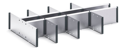 Verso Adjustable Metal Divider Kit 13 Compartment. For Cabinet - (WxDxH: 1050x550x175mm) - Part No:16926843