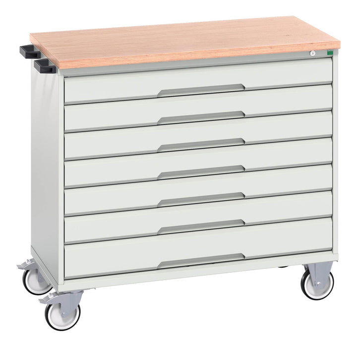 Bott Verso Mobile Cabinet With 7 Drawers And Mpx Top (WxDxH: 1050x600x980mm) - Part No:16927057