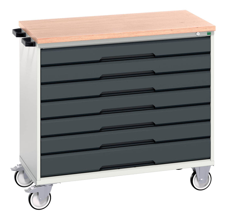 Bott Verso Mobile Cabinet With 7 Drawers And Mpx Top (WxDxH: 1050x600x980mm) - Part No:16927057